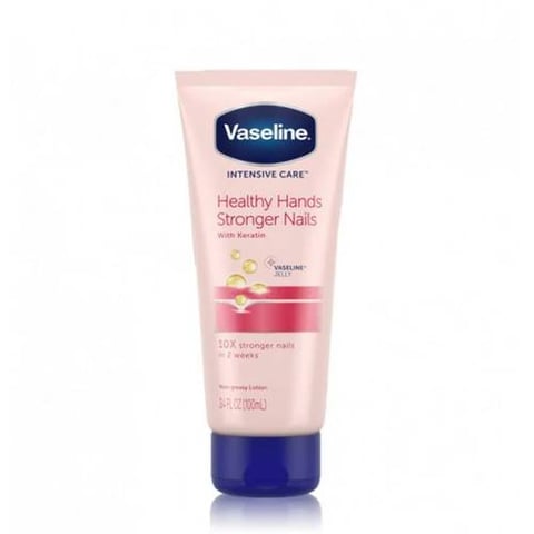 Moisturizing Hand Cream And Strengthening Nails With Keratin 100 ml - Vaseline OA1861