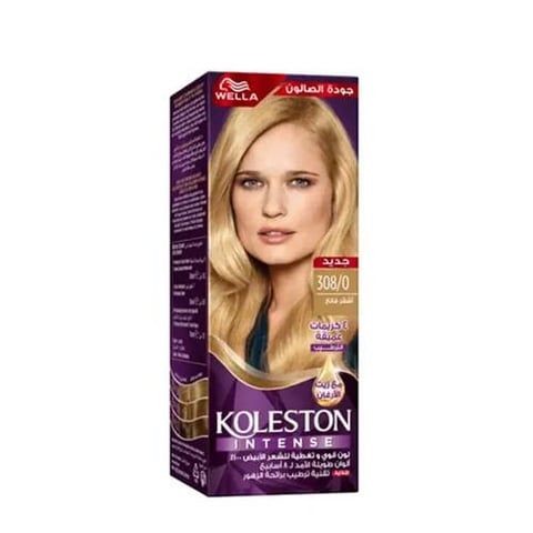 Wella Koleston Color Cream Semi-Kit - Light Blonde 308/0