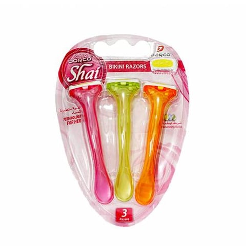 3 blades bikini razor blades - Dorco