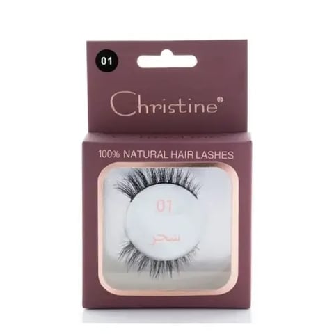 Eye Lashes Natural Hair 01 - Christine