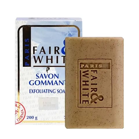 Fair and White Exfoliating Lightening Skin Soap