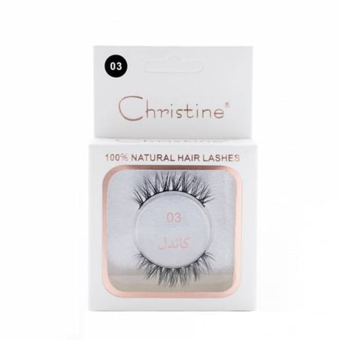 Eye Lashes Natural Hair 03 - Christine