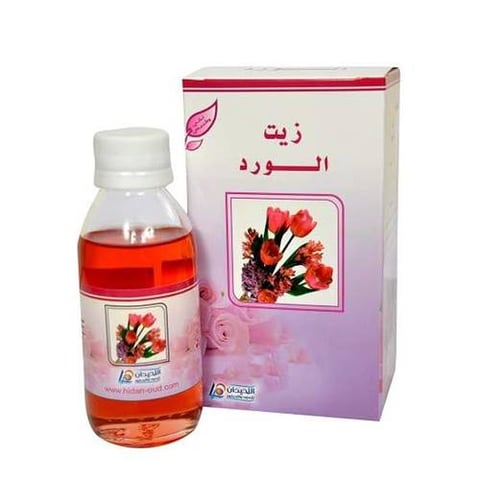 Rose oil to soften and strengthen hair 125ml - allahidan