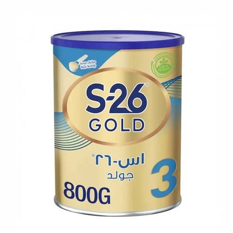 نستله - حليب اطفال أس 26 جولد رقم 3 من سنه إلى 3 سنوات 800 جم
