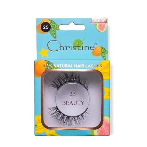   natural hair eyelashes color tone 25 - Christine