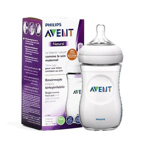 رضاعة طبيعية بطيئة التدفق عمر 1 شهر  260مل - فيلبس افنت
