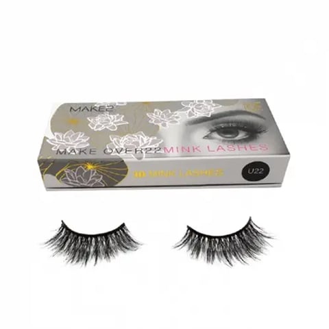 3D Mink Lashes U22 - Make Over 22