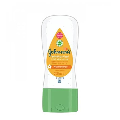 Moisturizing oil gel for the skin with floral scent - Johnson's