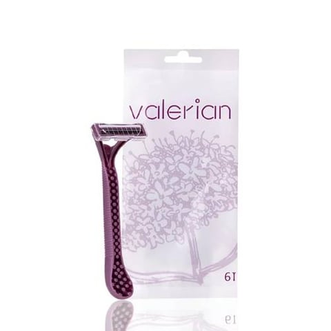 Valerian Body Razor Blades, 6 Pieces