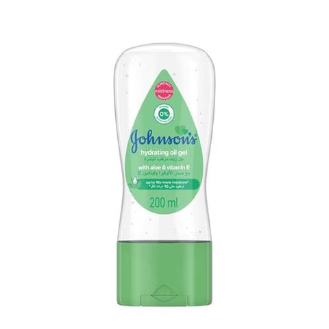 Johnson's Moisturizing Oil Gel with Aloe Vera and Vitamin E 200ml