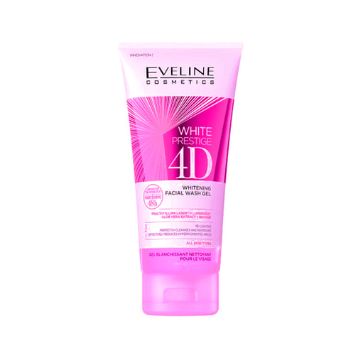 Eveline White Prestige 4D Whitening Facial Wash Gel 200ml