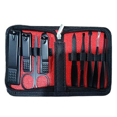 Pedicure set and nail clippers 9 pieces - Atheer