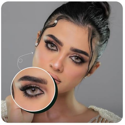 Monthly Cosmetic lenses Light Brown - My Lens