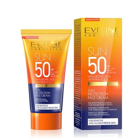 Eveline Cosmetics Sun Protection Face Cream Spf 50 50ml