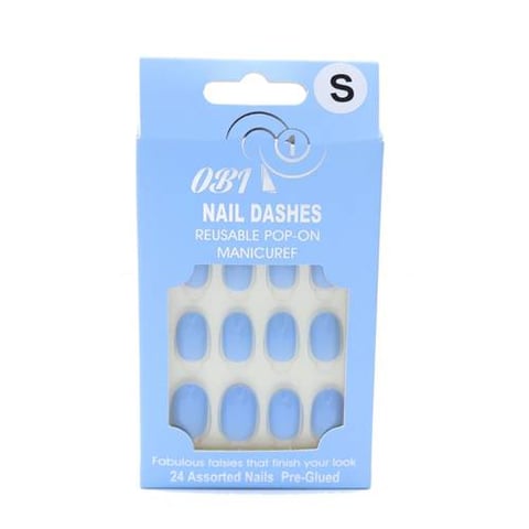 OB1 - NAIL DASHES REUSABLE POP-ON MANICREF - S( OB-08)