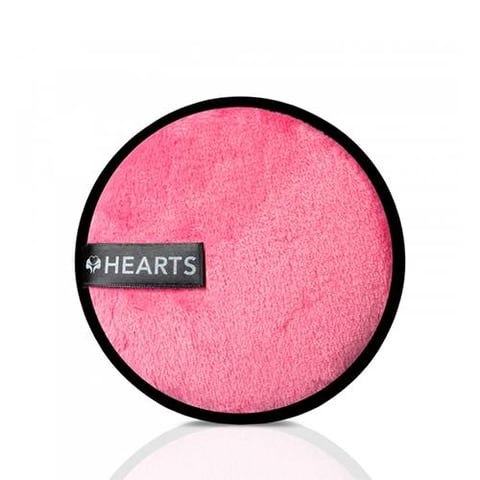 Cotton Fiber Sponge to remove make-up - Hearts