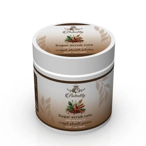 Coffee scrub for face and body with argan oil 
