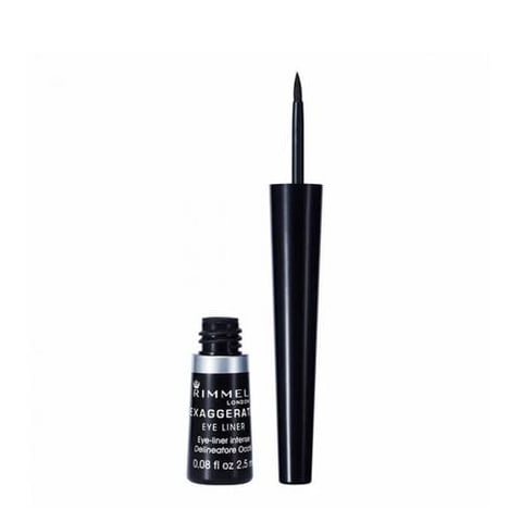 Rimmel London Exaggerate Liquid Eyeliner - 001 - 100% Black -