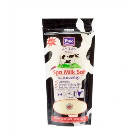 Milk Salt Spa to exfoliate and smooth the skin - Yoko