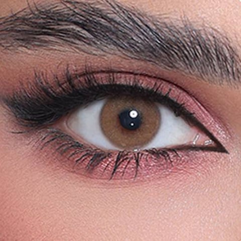 Monthly 3D Hazel color cosmetic lenses - 3D Colors