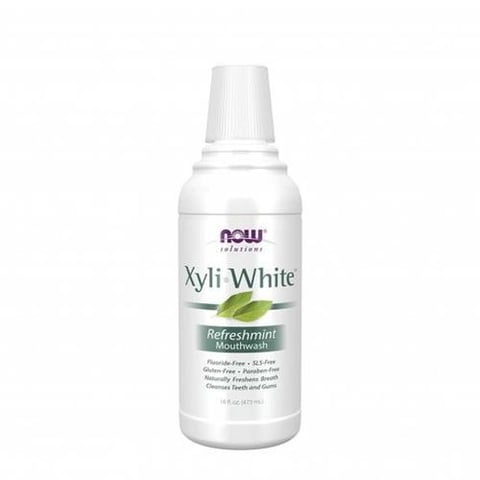 xyli White Fresh Mint Mouthwash - Now Solution