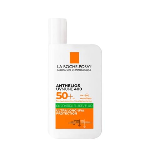 Liquid sunscreen for oily skin +50/50ml - La Roche-Posay