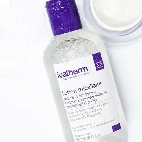 Micellar wash for face and eye make-up removal - Ivatherm