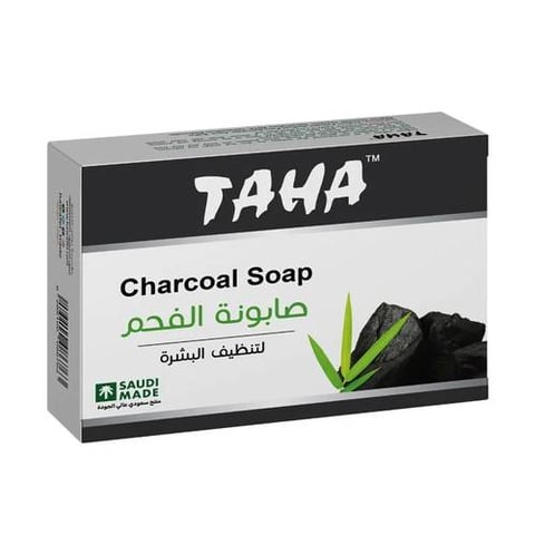 تاها - صابونة الفحم لتنظيف البشرة 125 جم