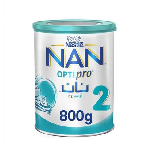 نستله - حليب اطفال نان اوبتي برو رقم 2من 6 أشهر إلى 12 شهر 800 جم