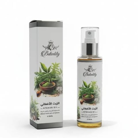 Afghan Hair Oil 100ml - Butentity