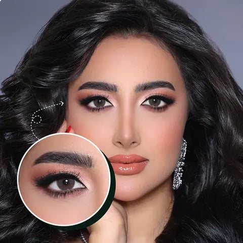 عدسات تجميلية شهرية لون تان - ماي لنس