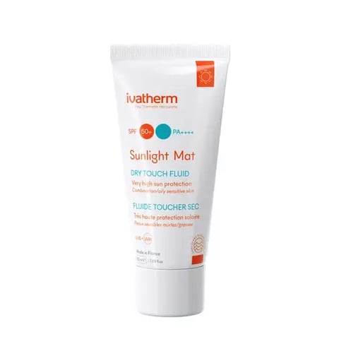 ايفاثيرم - سائل واقي شمس صن لايت مات دراى تاتش للبشرة المختلطة و الدهنية 50 مل