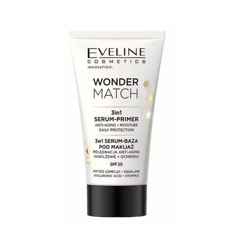 Wonder Match 3 in 1 Serum - Makeup Base with SPF20 Filter - Eveline