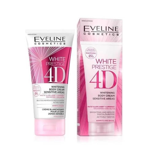 Eveline - 4D Whitening Body Cream Sensitive Areas 100ml