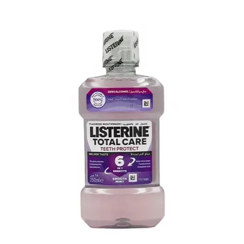 Listerine Alcohol Free Fluoride Mouthwash 250 ml