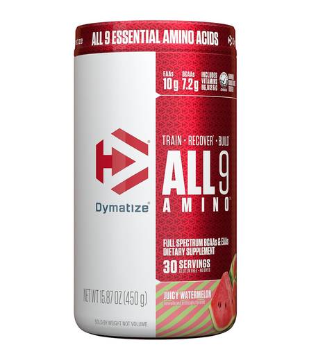 ديماتيز - مسحوق امينو أول 9 (450 جم) -  Dymatize All 9 Amino Acids Powder