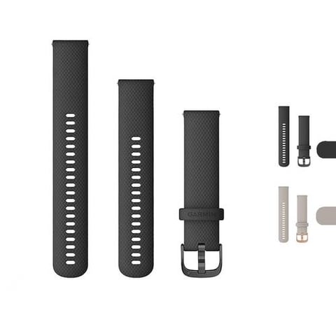 Replacement Band For Garmin Silicone Quick Release - Made By Garmin- (20 mm)