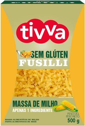 تيفا - مكرونة الذرة خالية من الجلوتين (500 جم) - Tivva Corn Pasta Gultten-Free