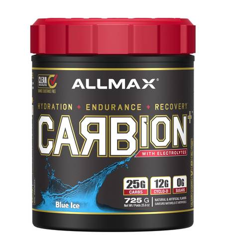اول ماكس نوتريشن كاربيون+ مع إلكتروليتات (725 جم) - ALLMAX Nutrition CARBION+ With Electrolytes