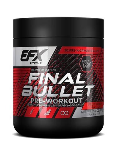 EFX Final Bullet Pre Workout Powder (30 Servings)