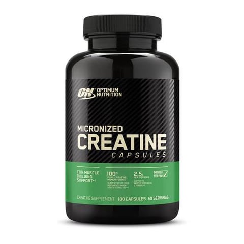 Optimum Nutrition - Micronized Creatine Monohydrate Capsules (100 Capsule)