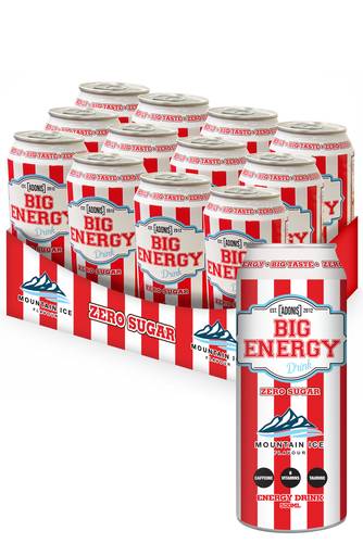 ادونيس - مشروب طاقة خالي من السكر (500 مل) - Adonis Big Energy Drink