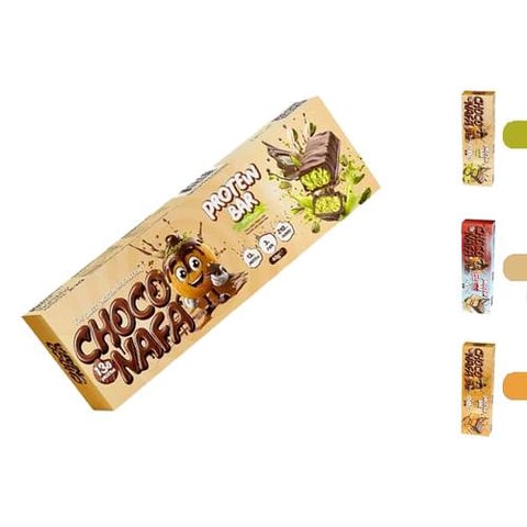 شوكو نافا - بروتين بار خالي من السكر - Choco Nafa Protein Bar