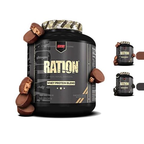 ريدكون 1 - ريشن واي بروتين ممزوج (65 حصة) Redcon1 - Ration Whey Protein Blend 