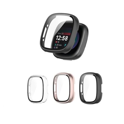 3 pcs Full Cover Case For Fitbit Versa 4/ Fitbit Sense 2