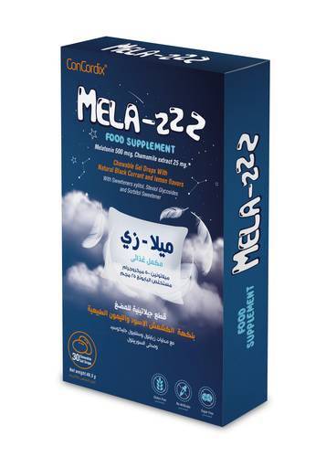 ميلا زى - ميلاتونين لدعم النوم (30 حبة) - Mela Z Melatonin Sleep Support