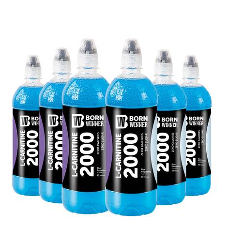 Born Winner - L-carnitine drink 2000mg (Pack of 6)