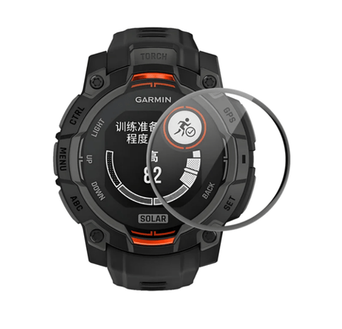 3 قطع - حامي شاشة لساعة جارمن انستنكت 3  (Garmin Instinct 3)