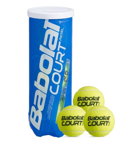 كرات البادل كورت من بابولات (3 كرات في العبوة) - Babolat Padel Balls Court