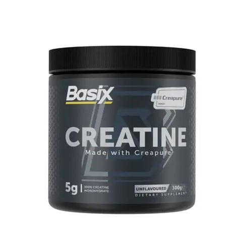 بيسيكس - كرياتين نقي كريابيور (300 جم) - Basix Pure Creatine Creapure